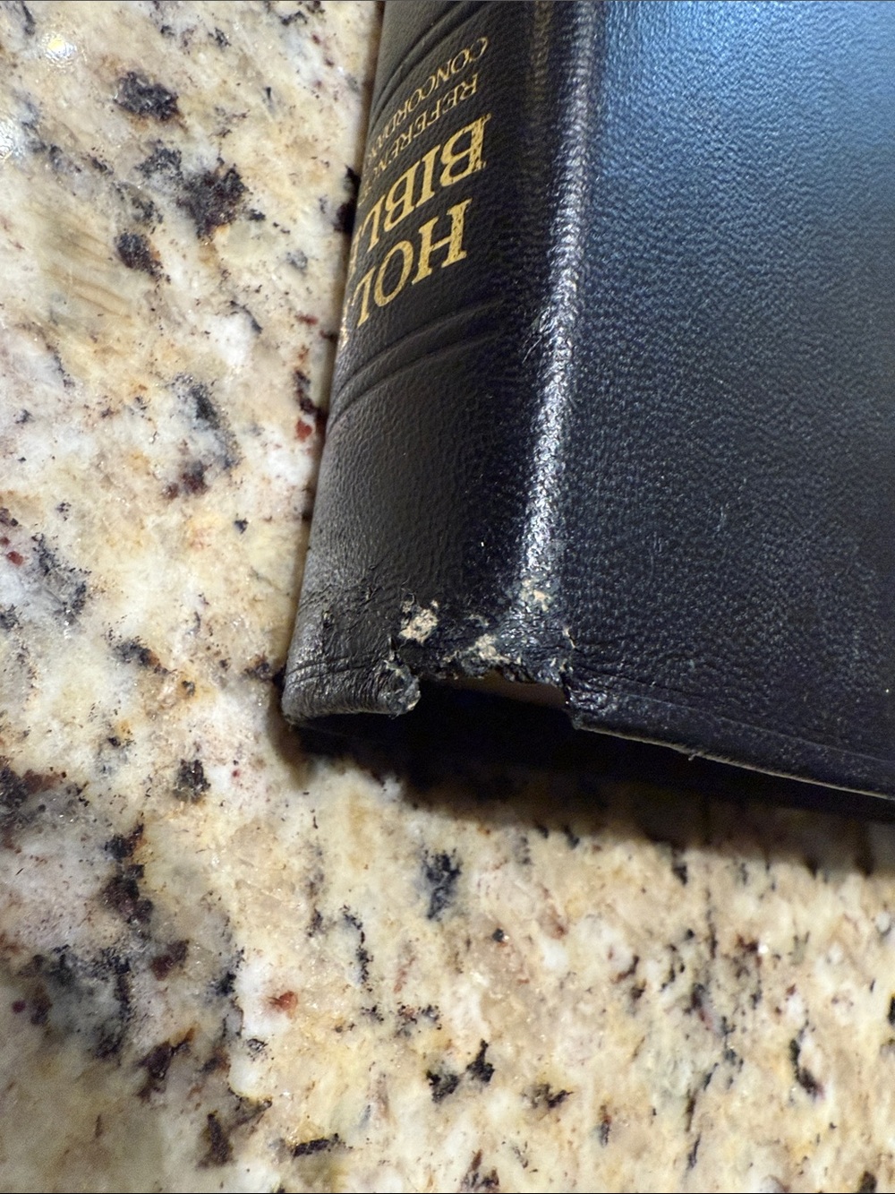 Holy Bible King James Version - Black Leather Cover - Picture 13 of 14